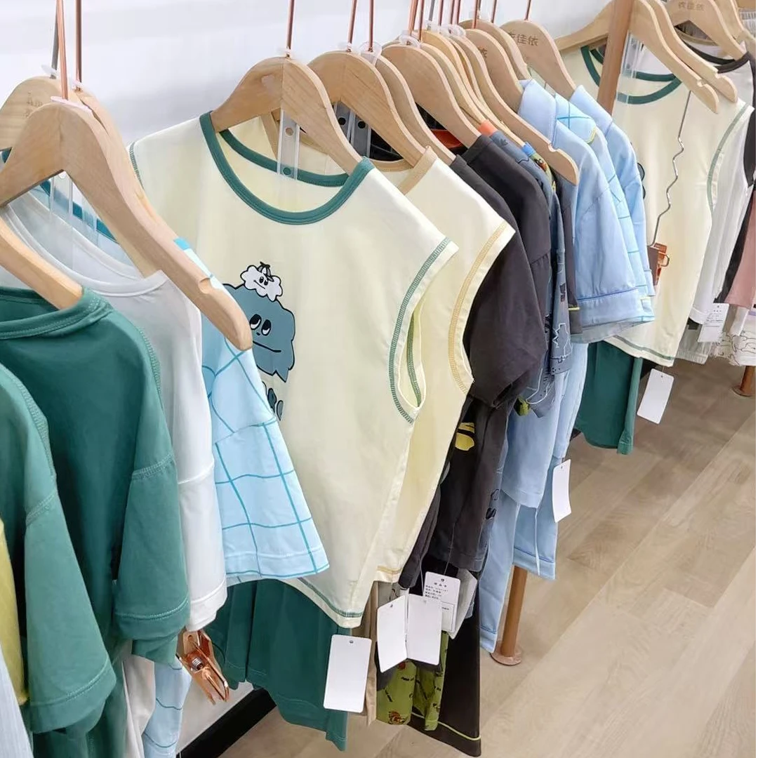 拍一发二! 儿童家居服背心 孤品