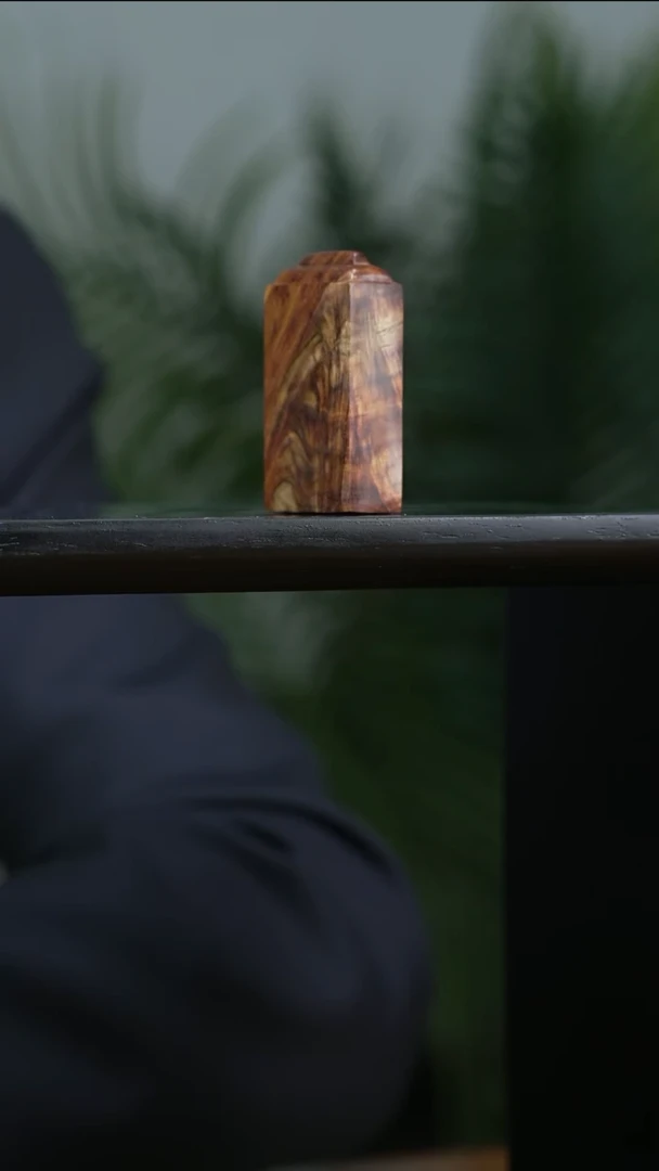 黄花梨/降香黄檀把件黄花梨 印章