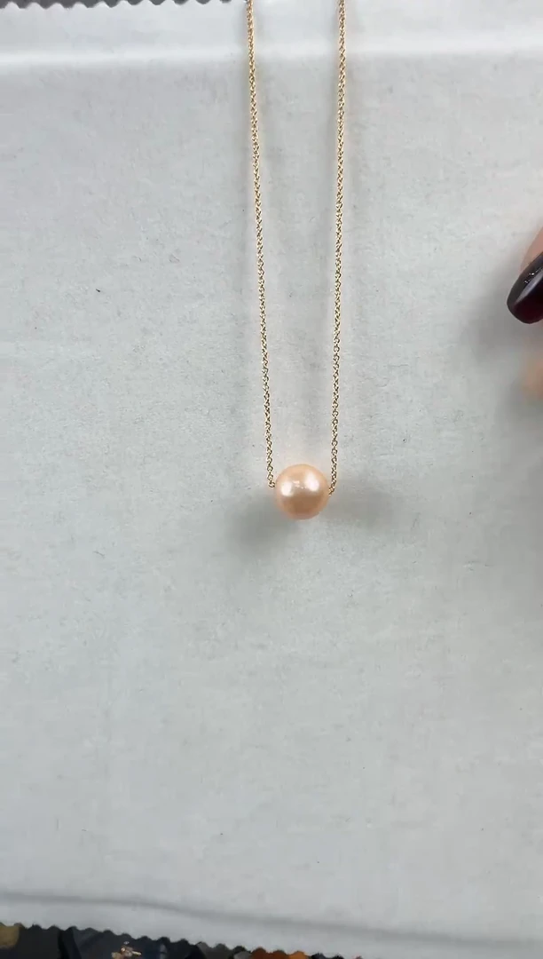 吊坠(赠链)合金淡水珍珠精美的吊坠