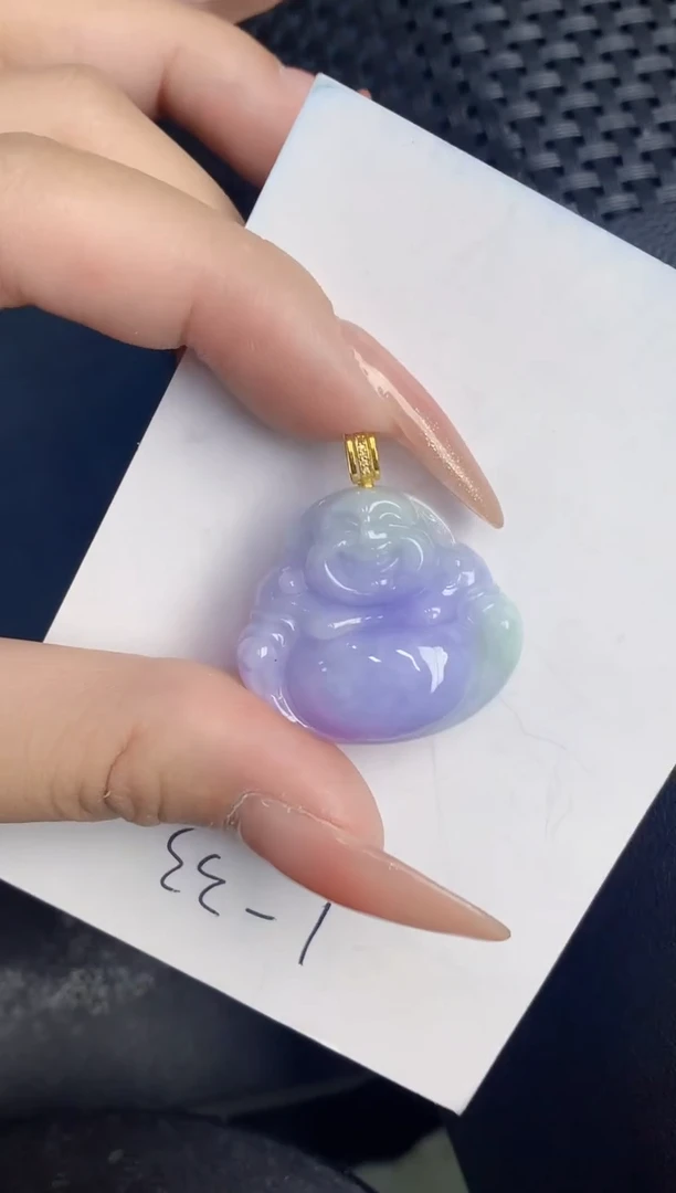 【闪购商品】翡翠颈饰18K金镶嵌000000000