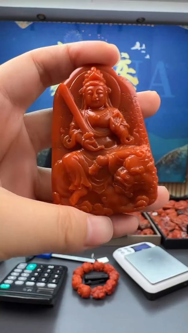未镶嵌雕刻南红玛瑙026ZB0925产品一个