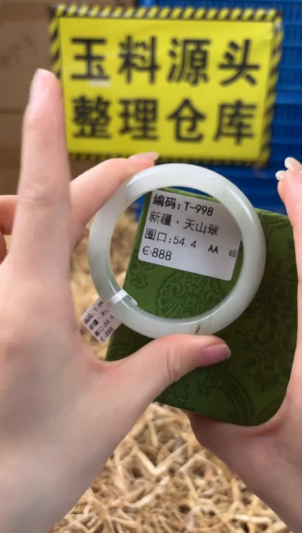 未镶嵌手镯石英质玉T-998