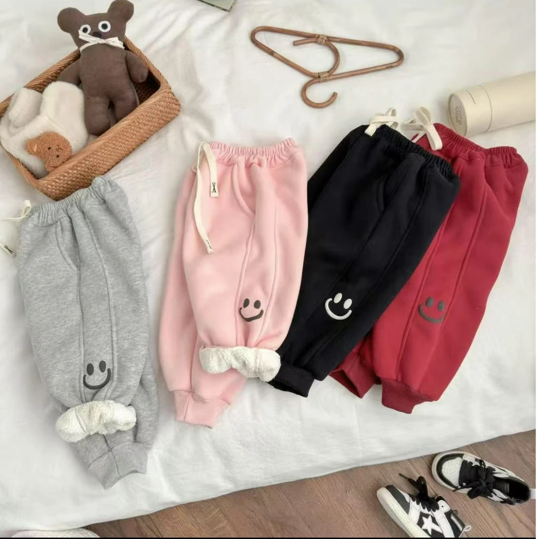 中性冬季A类跑步运动裤加绒绒裤外穿女宝长裤秋冬