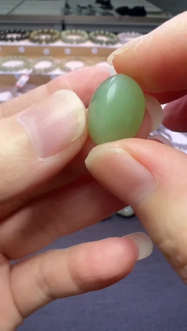 颈饰未镶嵌和田玉44号链接约17*13*8mm