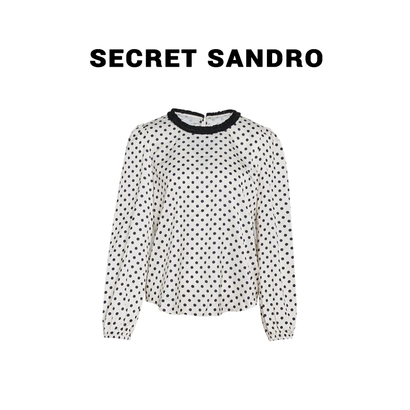 【珍珠奶茶】【多娜&Secret Sandro粉丝专享】衬衫 S25226009N