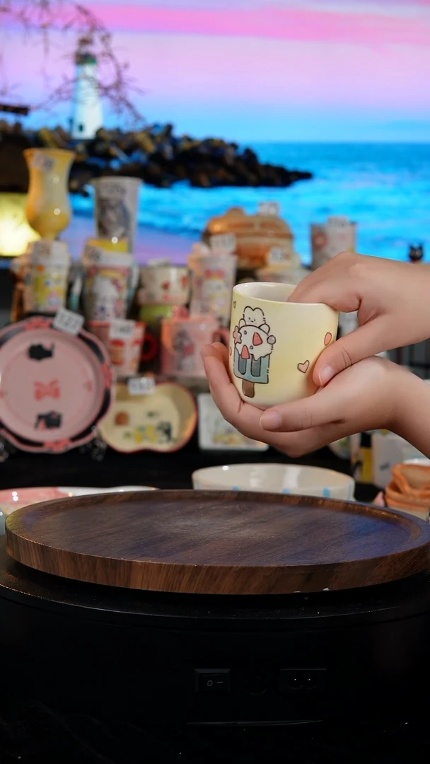 陶瓷便携款景德镇手工手绘陶瓷