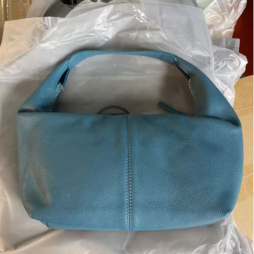 【点点福利】60301蓝色【清货有瑕】时尚轻奢百搭气质女包