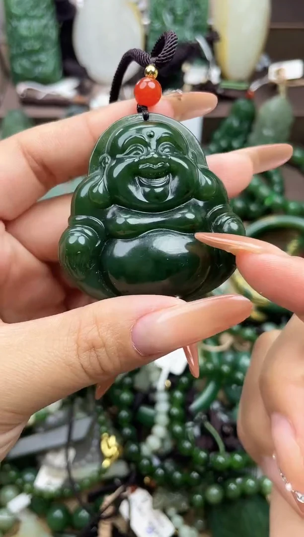 颈饰未镶嵌和田玉未镶嵌和田玉吊坠多样性拍一发一