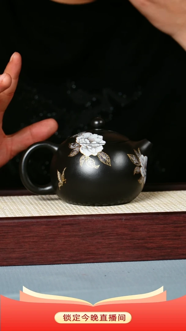 茶壶紫砂 黑墩头 西施