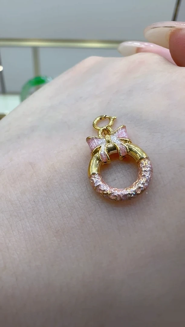 【闪购商品】18K金吊坠(不含链)团购多样性发一件