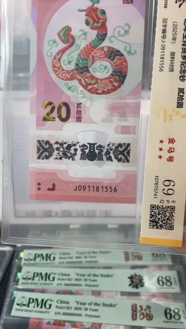 塑料蛇钞金马号69分满号