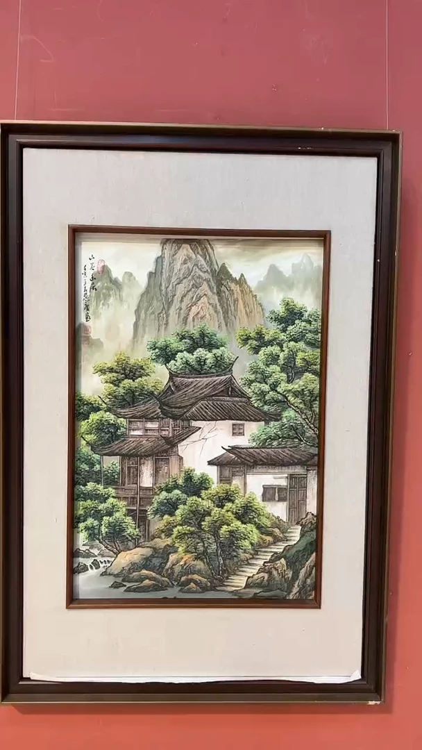 国画郭老师现场作品