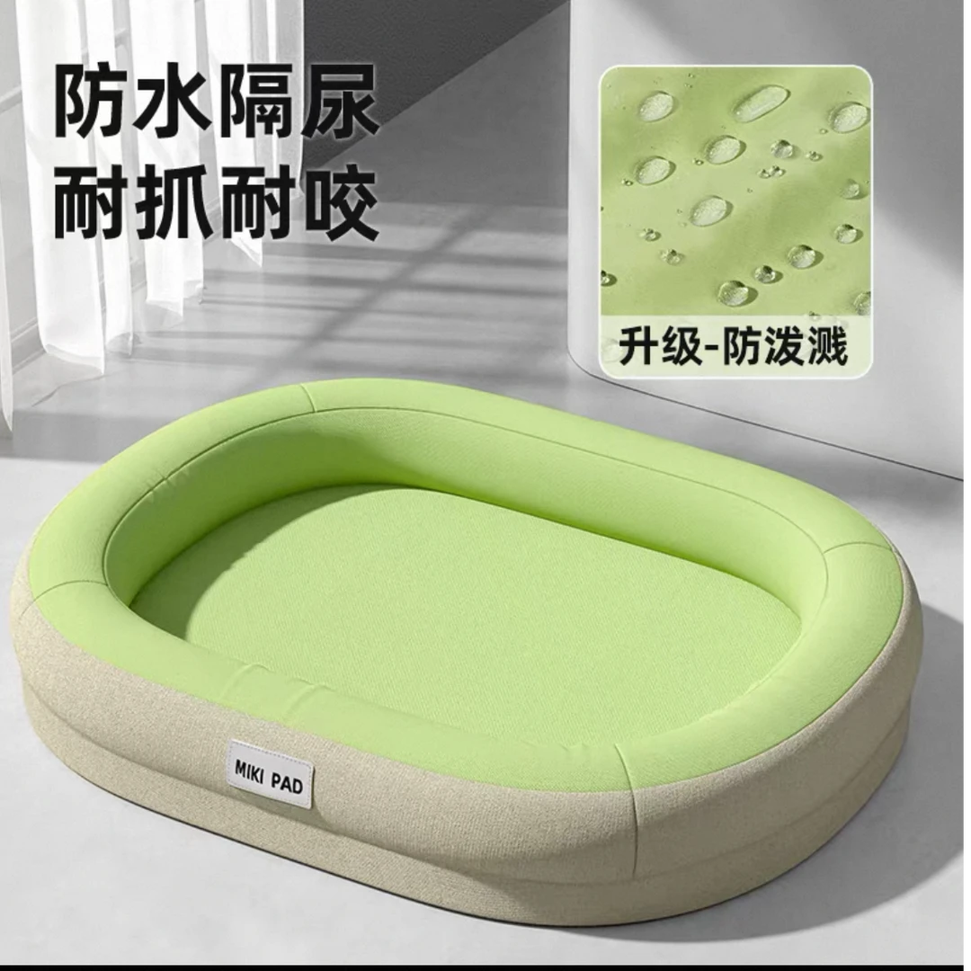 防水狗窝撕咬耐咬狗垫子四季通用柯基中小型犬狗床宠物窝猫窝加厚
