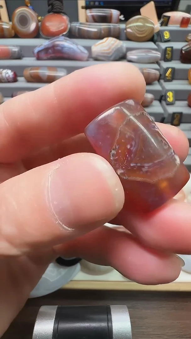 未镶嵌颈饰玛瑙/玉髓玛瑙28*19*9