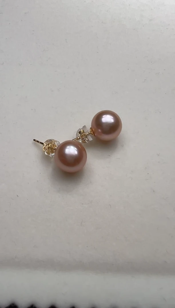 【闪购商品】淡水珍珠耳饰未镶嵌珍珠耳钉