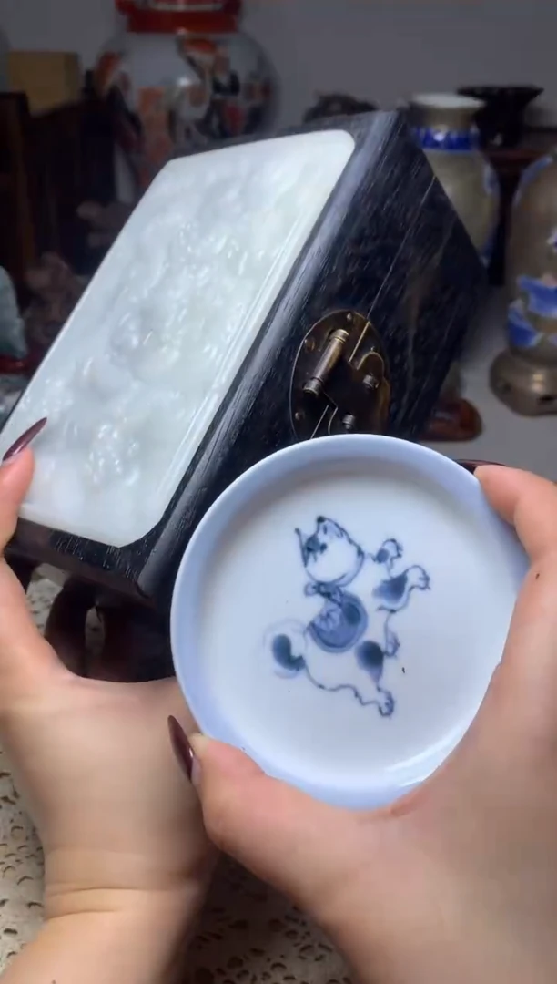 紫砂盖碗瓷器默认微瑕瓷器