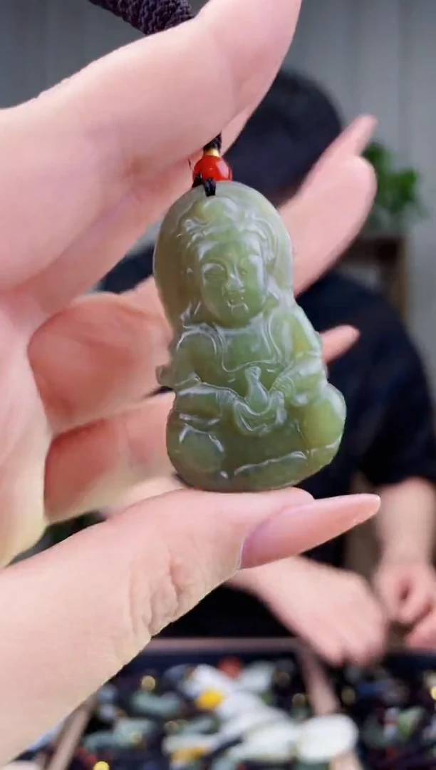 未镶嵌和田玉挂件拍一发一，多样性发货！