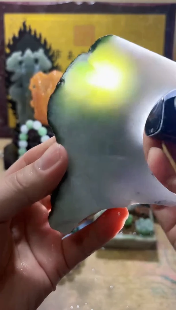 未镶嵌挂件翡翠A货常璀8208