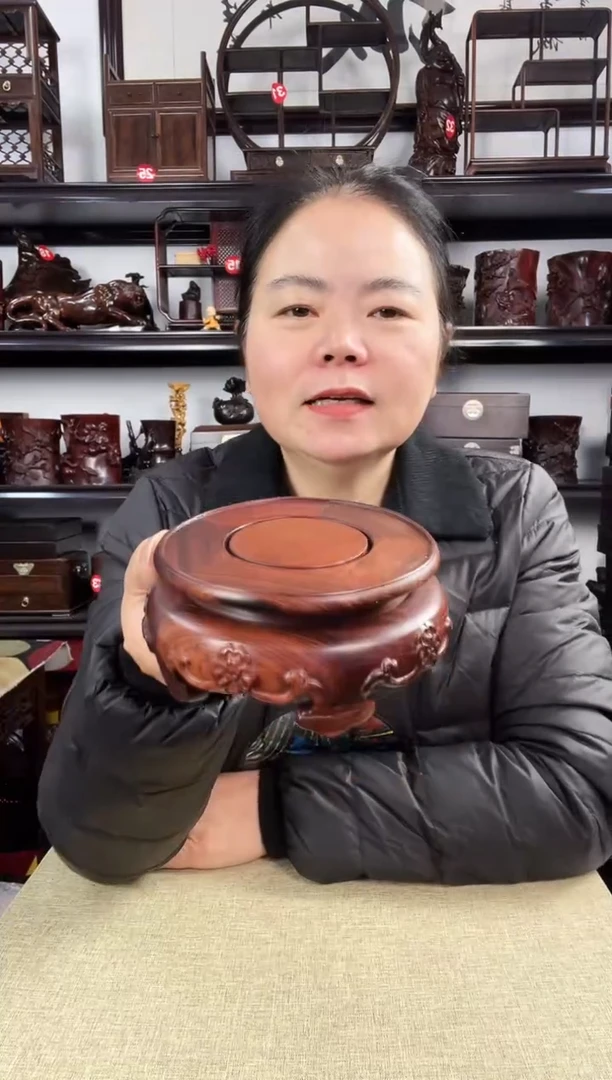 木396瑕疵老李红木工艺品