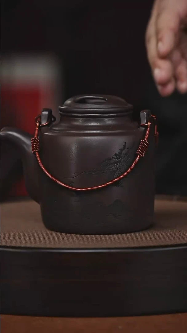茶壶紫砂原矿紫砂壶