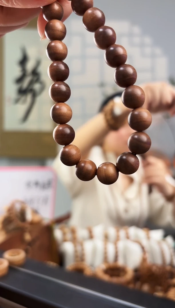 印度正区老山檀手串1.0*19