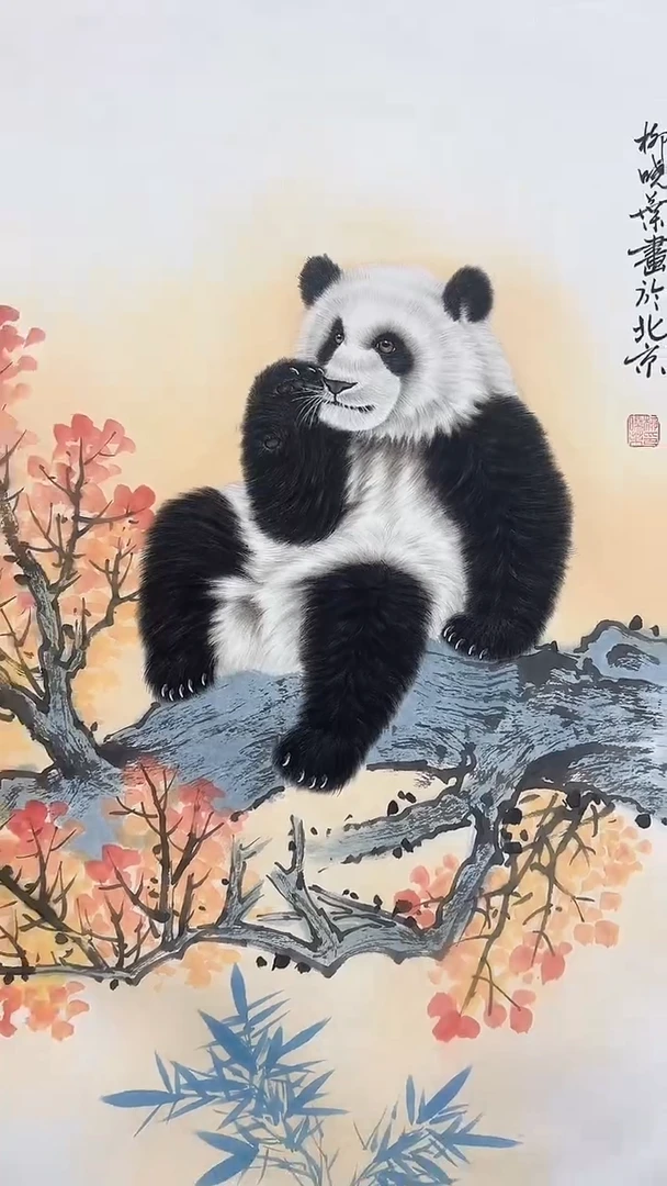 国画柳晓叶国画作品2.7平尺