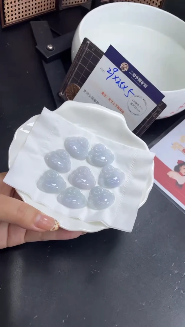 【闪购商品】翡翠挂件未镶嵌佛公FL64@CP多样性发其一配绳