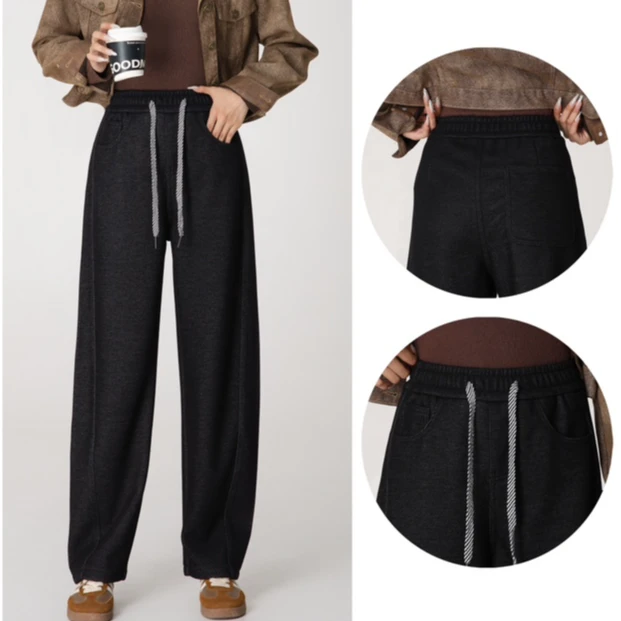 【硬件捡漏】68336#冬季厚款显瘦弯刀裤