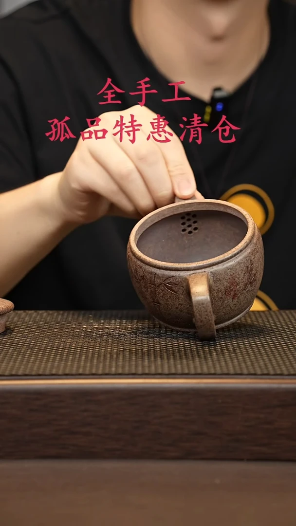 茶壶紫砂源头精品手工作品2998