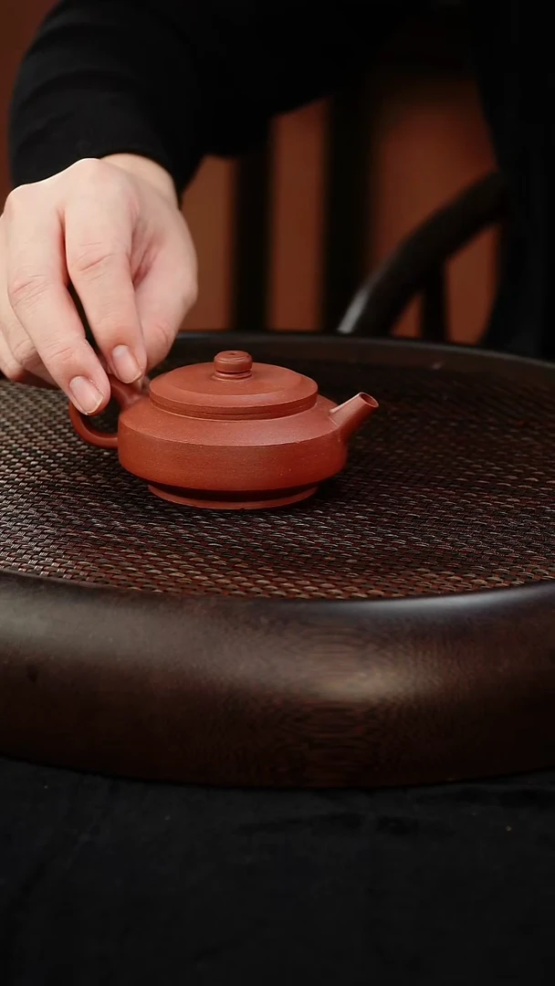 茶壶紫砂周盘 底槽清