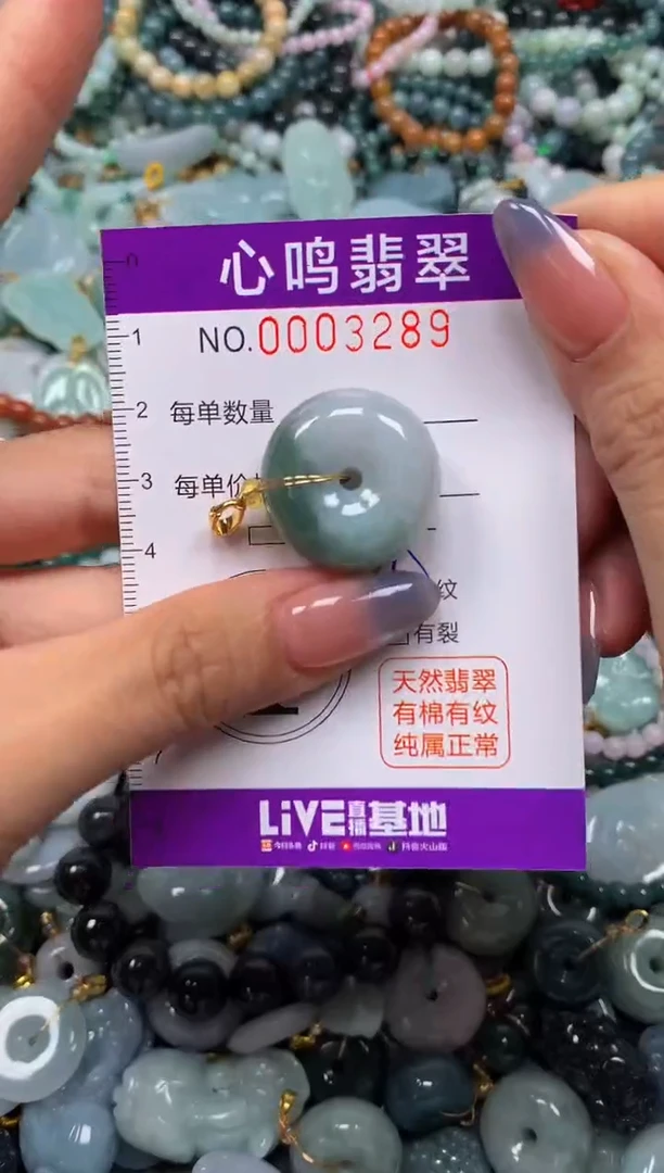 颈饰未镶嵌翡翠闪购003289