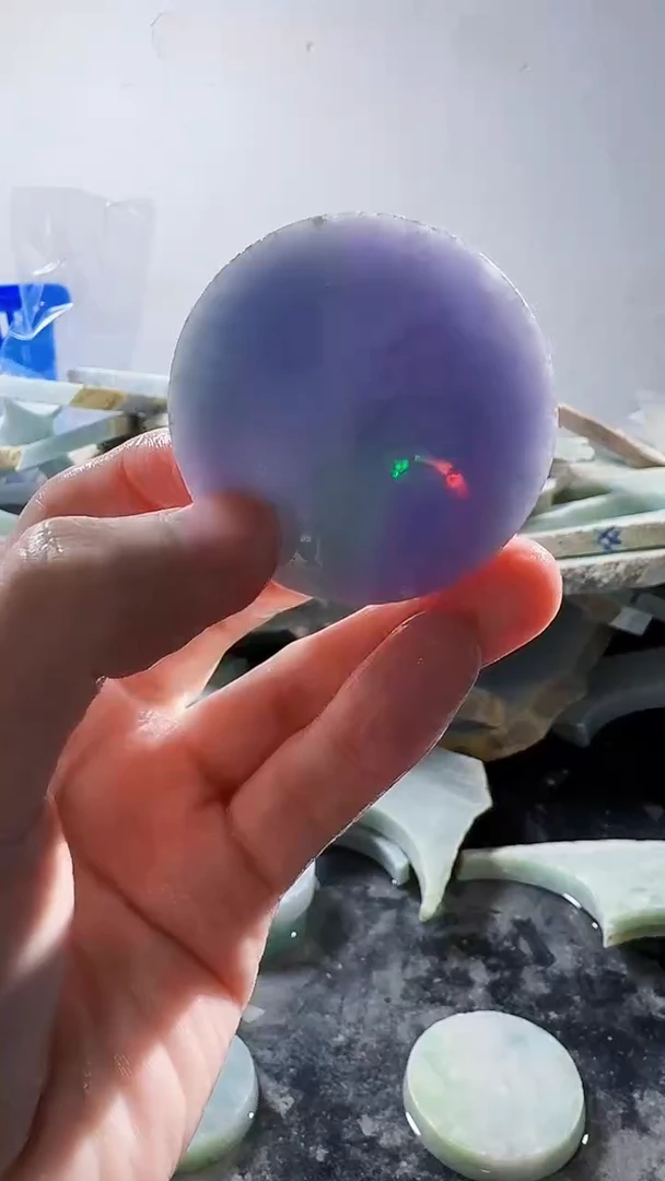 裸石翡翠缅甸翡翠A货文2181