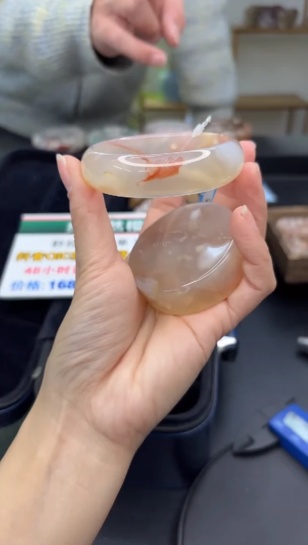 【闪购商品】石英质玉手镯未镶嵌C87(57圈赠送镯心)