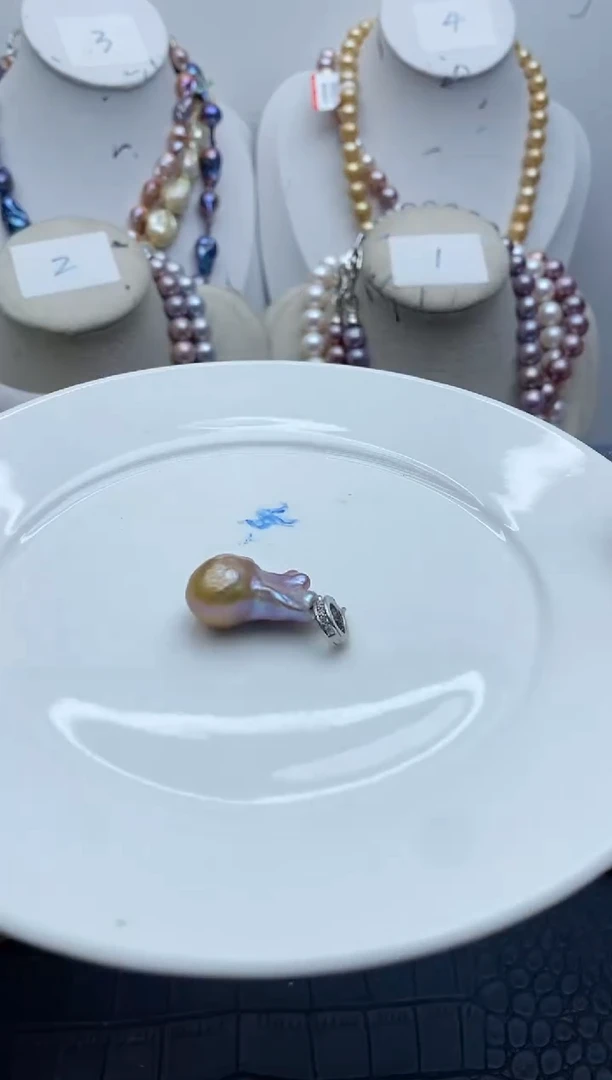 【闪购商品】淡水珍珠颈饰未镶嵌0409