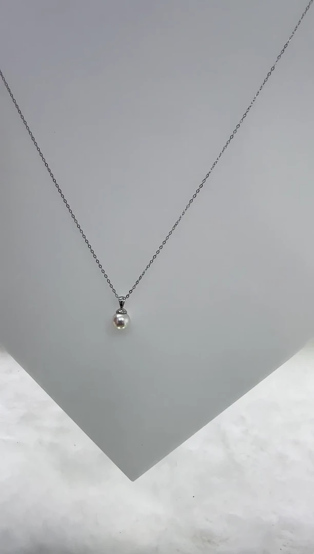 【闪购商品】海水珍珠DA银S925镶嵌c1258 ak套链7