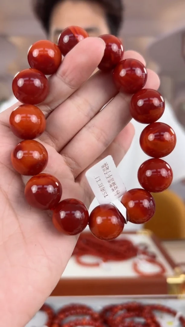 未镶嵌锁骨链南红玛瑙@T07025@17MM