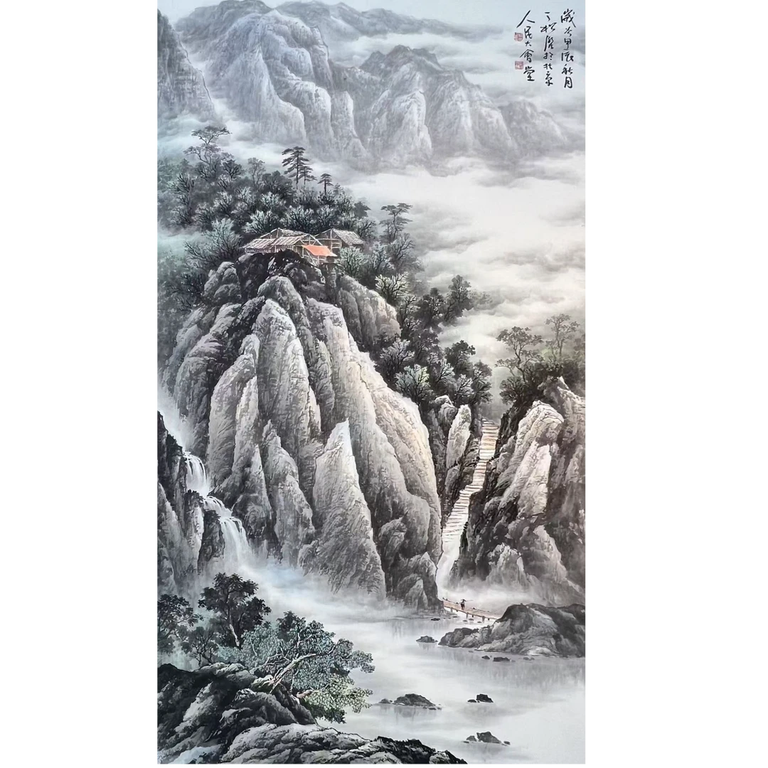 中国画都/丁松杰/甄选国画系列/绘画作品C218