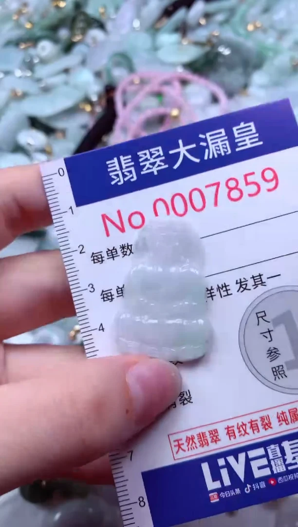吊坠(不含链)未镶嵌翡翠7859