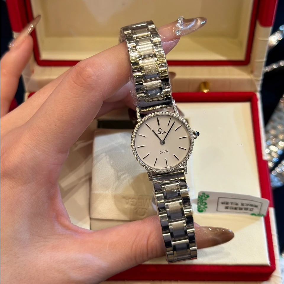 95新 Omega/欧米茄 手动机械表后钻24mm/公价32999/wh9417