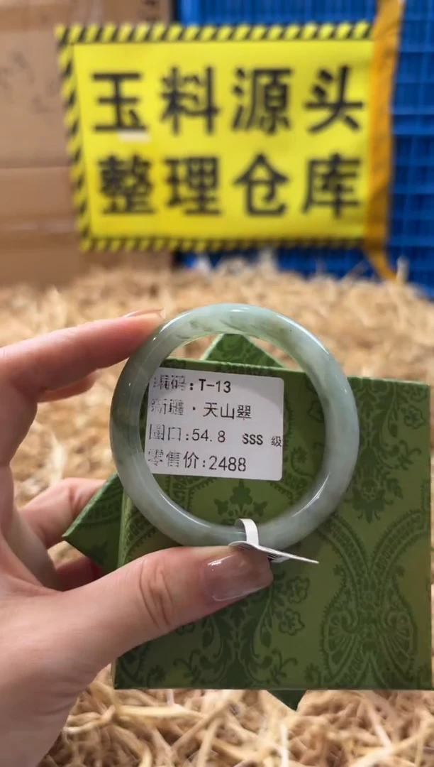 未镶嵌手镯石英质玉T-13