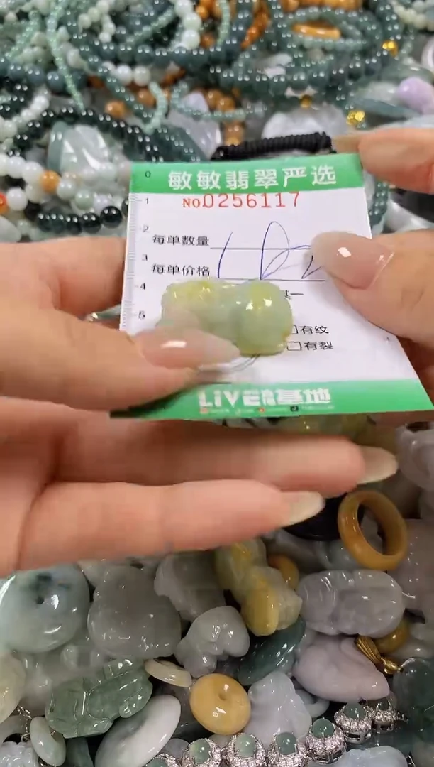 翡翠未镶嵌颈饰闪购0256117多样性发其一