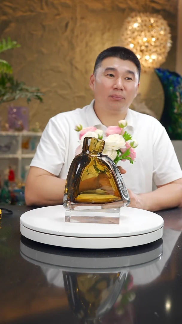 摆件福利琥珀花瓶