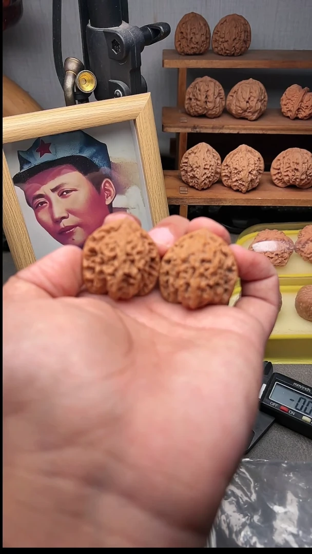 吊坠文玩核桃盘龙虎37