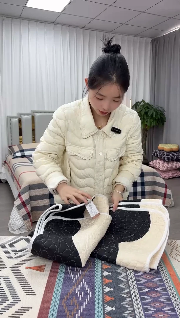 棉水波纹110*130