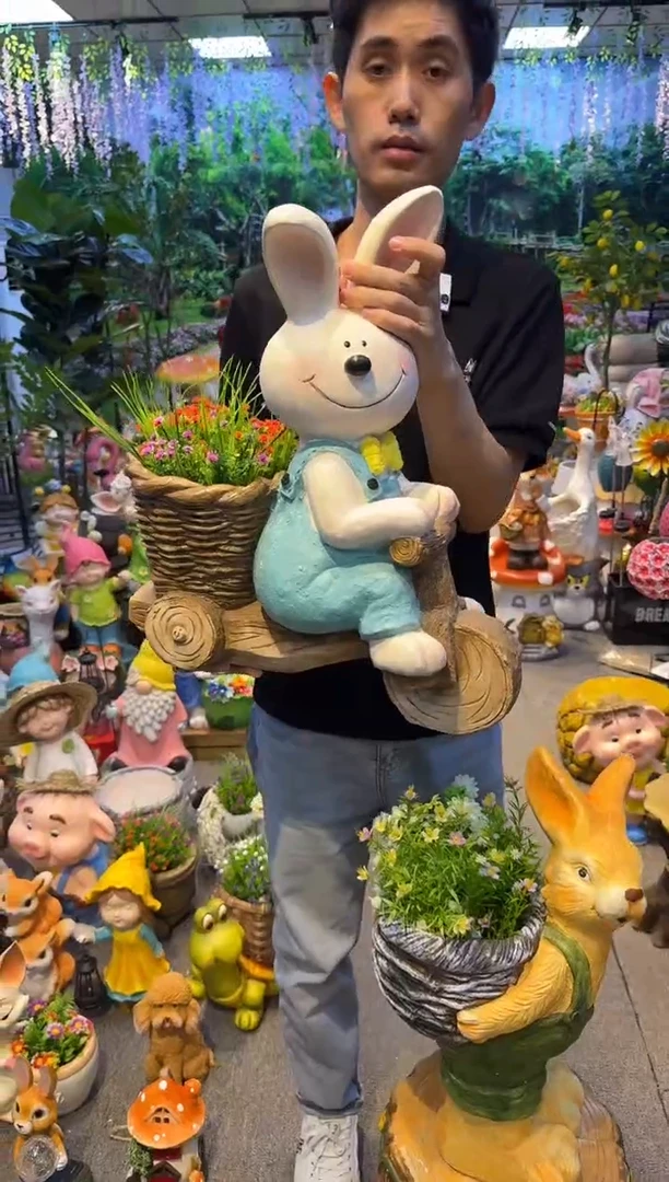 陶瓷花园庭院摆件&00&