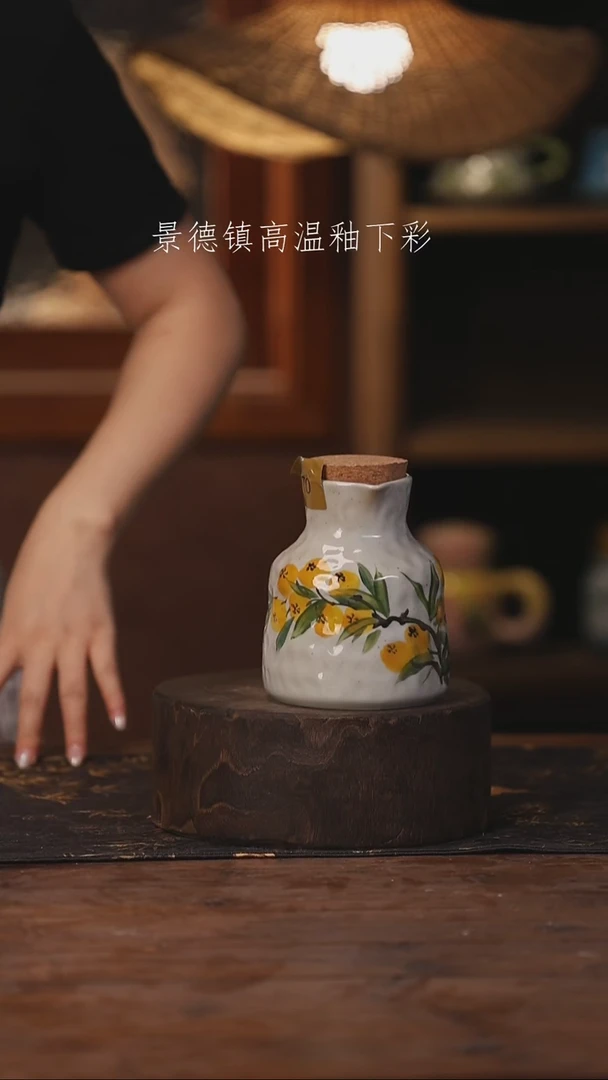 景德镇高温釉下手绘陶瓷070