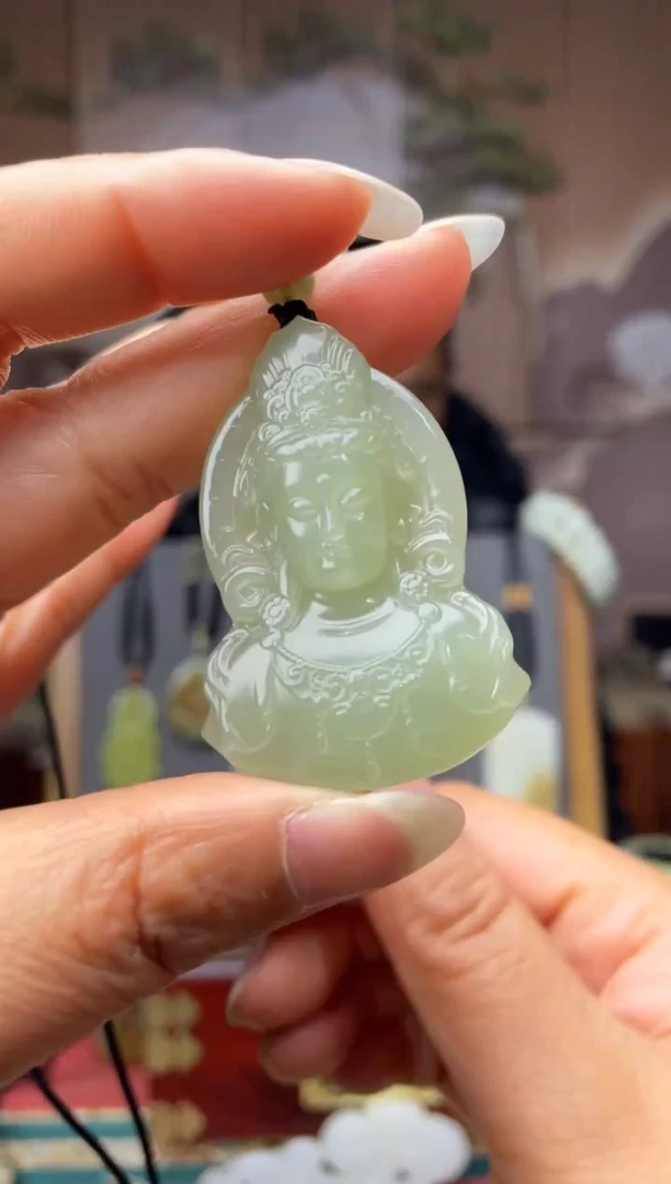 颈饰未镶嵌和田玉拍一发一