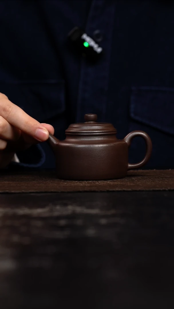 茶壶紫砂原矿手工壶115CC
