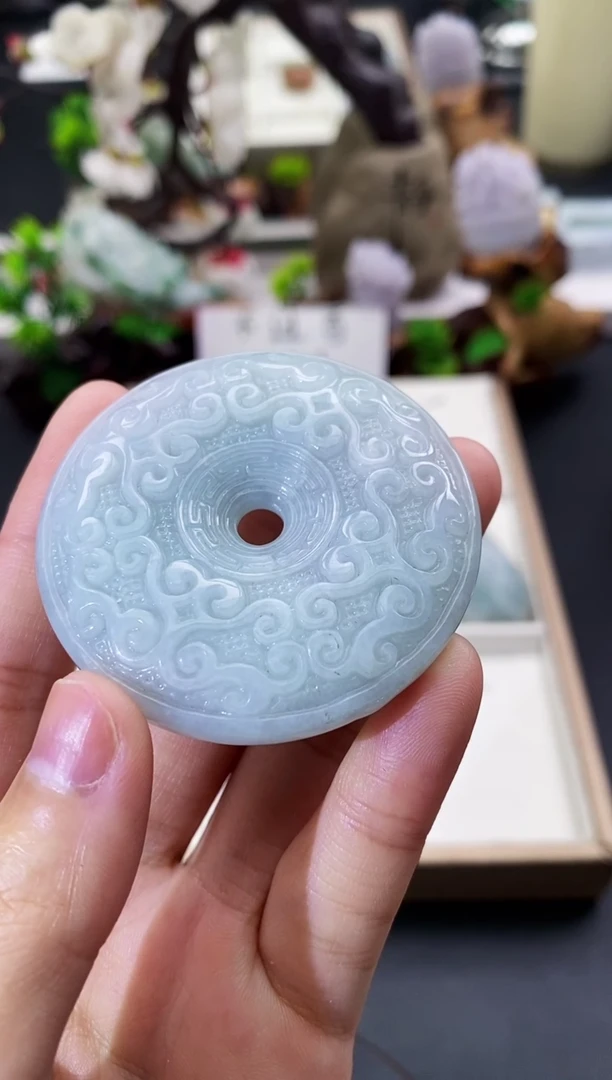 颈饰未镶嵌翡翠天然缅甸A货翡翠