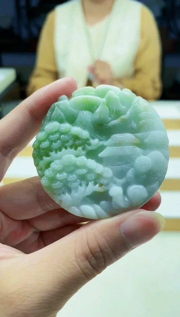 颈饰未镶嵌翡翠09260323